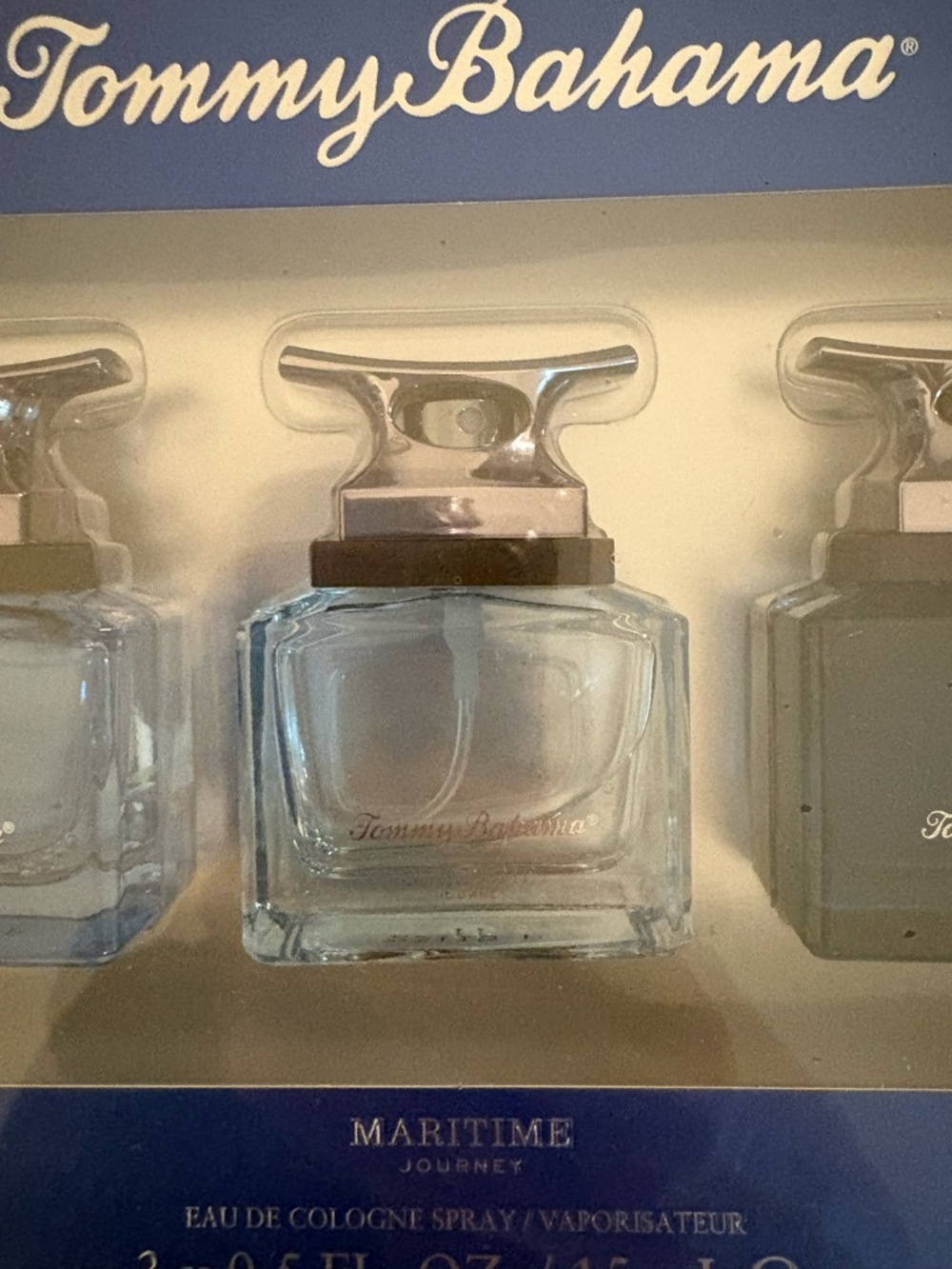 New Tommy Bahama Maritime 3 x 0.5 fl oz Men's Cologne Gift Set - Picture 5 of 6